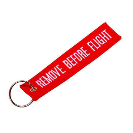 Remove before flight